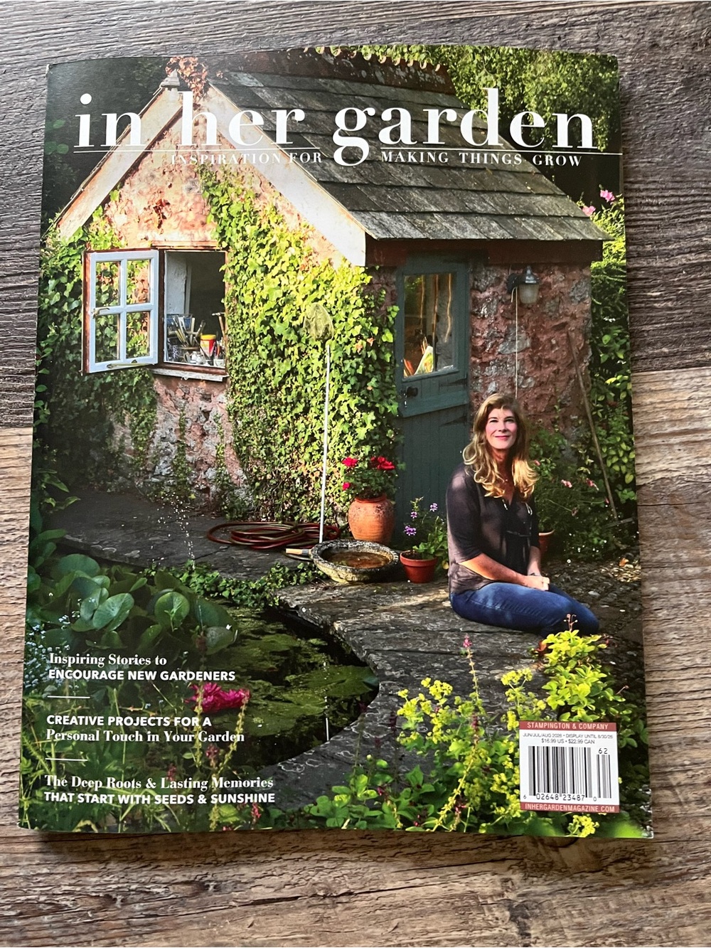 IN her GARDEN Stampington & Co Magazine. June July August 2026! Brand New!